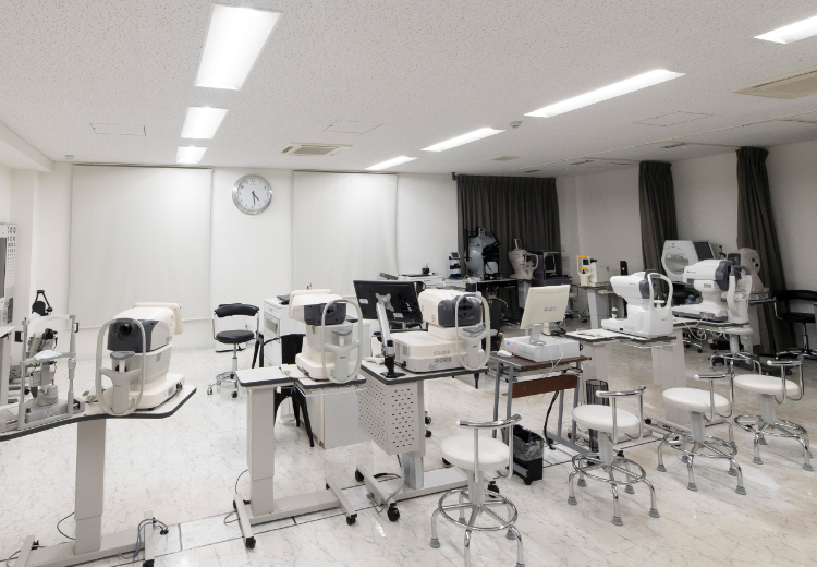 充実の検査体制