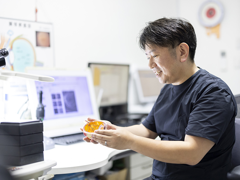 クロセチンの近視進行抑制効果